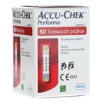 Testovací proužky  Accu  Chek Performa, 50 ks