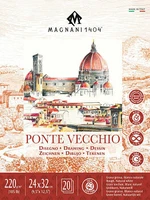 Blok pro kresbu Magnani Ponte Vecchio 24x32cm 220g