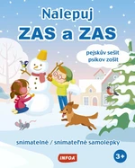 Nalepuj ZAS a ZAS - pejskův sešit / psíkov zošit - snímatelné / snímateľné samolepky (CZ/SK vydanie)