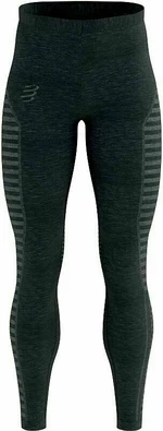 Compressport Winter Run Legging Black L Pantaloni de alergare / jambiere