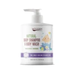 WOODENSPOON Detský sprchový gél a šampón na vlasy 2v1 s bylinkami 300 ml WOODENSPOON Detský sprchový gél a šampón na vlasy 2v1 s bylinkami 300 ml