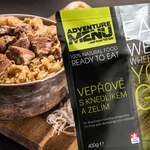Adventure menu vepřové s knedlíkem a zelím