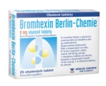 BROMHEXIN 8 Berlin-Chemie 8 mg 25 tablet