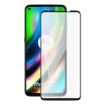 Tvrzené sklo Screenshield pro Motorola Moto G9 Plus XT2087 (full COVER), černá