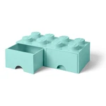 Miętowy pojemnik z 2 szufladami LEGO®