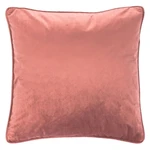 Różowa poduszka Tiseco Home Studio Velvety, 45x45 cm
