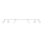 Biała lampa sufitowa Nice Lamps Etna 6L