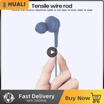 In Ear Headphone Comfortable Heavy Bass With Mic Stereo Mobile Earphone Earbuds For Samsung Wired Headphones 3.5mm For
