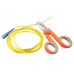FTTH Optical Fiber Jumper Cable Scissors Wire Cutter Hand Cutting Tool Stainless Steel Kevlar Scissors