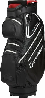 TaylorMade Storm Dry Cart Bag Black/White/Red Bolsa de golf