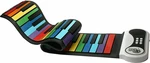 Mukikim Rock and Roll It Rainbow Piano Rainbow Teclado para niños