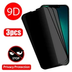 3PCS Full Cover Anti-Spy Screen Protector For iPhone 14 13 12 11 Pro Max Privacy Glass For iPhone 12 13 Mini 6 7 8 Plus X XS XR