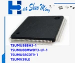 2Pcs/Lot TSUMU58BH3-1 TSUMU58CDT9-1 TSUMU88MWDT3-LF-1 TSUMV39LE TSUMU58BH3 TSUMU88MWDT3 TSUMU58CDT9 TSUMV39 QFP128