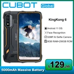 Cubot KingKong 6 Rugged Phone IP68&IP69K 6.088" Display 5000mAh Battery Smartphone 16MP Camera Android 11 OS NFC Cellphones