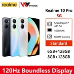 Global Version realme 10 Pro 5G Smartphone 6.72" 108MP ProLight Camera Snapdragon 695 Processor 120Hz Boundless Display 5000mAh