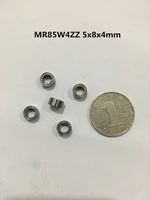 1pc Mini Bearing Miniature Model Bearing Widened Bearing Metal Shielded Ball Bearings MR85W4ZZ MR85ZZW4 675W4ZZ 5*8*4mm