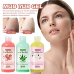 100ml Clean Mud Rubbing Gel Whitening Moisturizer Body Cream For Care Female Skin Cleaning Body Peeling Beauty D7J6