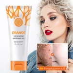 Mild Peeling-Off Gel Scrubbing Cream Orange Brightening Serum Dead Skin Remover Face Exfoliator All Skin Types Face Moisturizer
