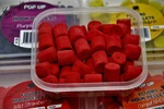 LK Baits Fluoro POP-UP Hook Pellets Wild Strawberry 150ml, 12mm
