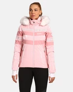 Women's ski jacket Kilpi DALILA-W Light pink
