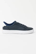 AC&Co / Altınyıldız Classics Men's Navy Blue-White Sneaker Shoes