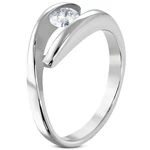 Engagement Ring Surgical Steel Double Ring