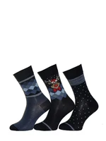 Cornette Premium Socks A36 Christmas A'3 39-47 mix color-mix pattern