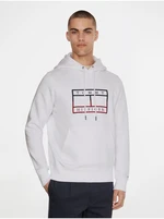 White Mens Hoodie Tommy Hilfiger - Men