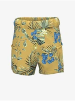 Yellow Girl Patterned Shorts name it Florence - Girls