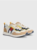 White Beige Mens Sneakers Tommy Jeans - Men