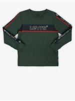 Levi&#39;s Black-Green Boys Long Sleeve T-Shirt Levi&#39;s® - Boys