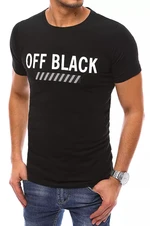 Black men's T-shirt Dstreet