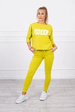 Kiwi print Queen set