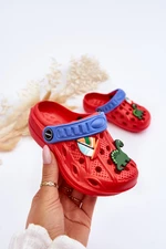 Kids Foam Lightweight Sandals Crocs Red Sweets