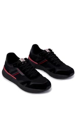 Men's Sport Shoes Cross Jeans Sneakers JJ1R4016C Black