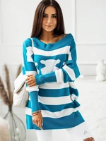 Turquoise sweater Cocomore cmgB151.S62