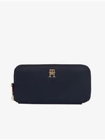 Dark blue Women's wallet Tommy Hilfiger Poppy Large ZA - Women