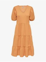 Orange Midisats with Balloon Sleeves JDY Anastacia - Ladies