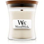 Woodwick Island Coconut vonná svíčka s dřevěným knotem 85 g