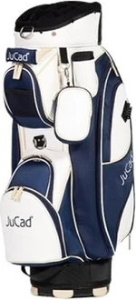 Jucad Style White/Blue/Beige Borsa da golf Cart Bag
