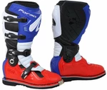 Forma Boots Terrain Evolution TX Red/Blue/White/Black 40 Bottes de moto