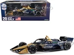 Dallara IndyCar 20 Conor Daly "Bitnile" Ed Carpenter Racing (Road Course Configuration) "NTT IndyCar Series" (2023) 1/18 Diecast Model Car by Greenli