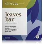 Attitude Leaves Bar Sea Salt tuhý šampon s detoxikačním účinkem 113 g