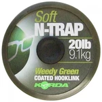 Korda návazcová šňůrka n-trap soft green 20 m - nosnost 20 lb / 9,1 kg