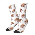 Nicolas Cage Art Socks Men Women Polyester Casual Movie Actor Socks Crazy Spring Summer Autumn Winter Socks Gifts