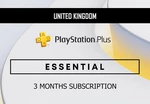 PlayStation Plus Essential 3 Months Subscription UK
