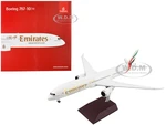 Boeing 787-10 Commercial Aircraft "Emirates Airlines" White with Striped Tail "Gemini 200" Series 1/200 Diecast Model Airplane by GeminiJets