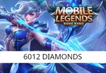 Mobile Legends - 6012 Diamonds Key