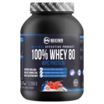 MAXXWIN 100% Whey protein 80 divoká malina 2200 g