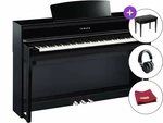 Yamaha CLP-775 PE SET Polished Ebony Piano numérique